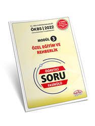 Editör Yayınevi Uzman ve Başöğretmen Modül 3 Özel Eğitim ve Rehberlik Öğretici Soru Fasikülü - Editör Yayınları
