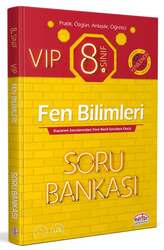 Editör Yayınevi 8. Sınıf VIP Fen Bilimleri Soru Bankası - Editör Yayınları