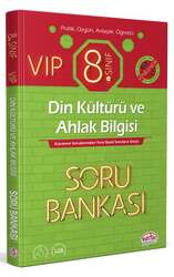 Editör Yayınları 8. Sınıf VIP Din Kültürü ve Ahlak Bilgisi Soru Bankası - Editör Yayınları