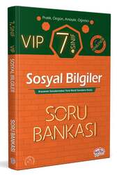 Editör Yayınları 7. Sınıf VIP Sosyal Bilgiler Soru Bankası - Editör Yayınları