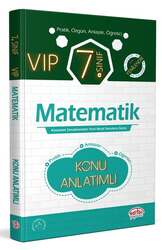 Editör Yayınları 7. Sınıf VIP Matematik Konu Anlatımlı - Editör Yayınları