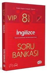 Editör Yayınları 8. Sınıf VIP İngilizce Soru Bankası - Editör Yayınları