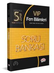 Editör Yayınları 5. Sınıf VIP Fen Bilimleri Soru Bankası - Editör Yayınları