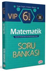 Editör Yayınları 6. Sınıf VIP Matematik Soru Bankası - Editör Yayınları