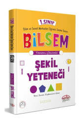 Editör Yayınları 1.Sınıf Bilsem Hazırlık Şekil Yeteneği Tamamı Çözümlü - Editör Yayınları