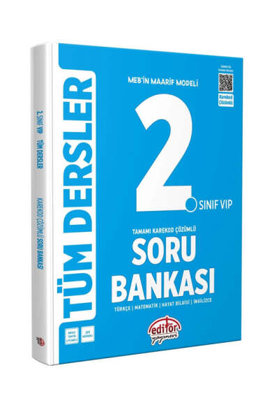 Editör Yayınları 2.Sınıf Tüm Dersler Soru Bankası - 1