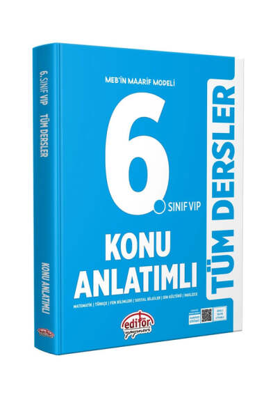 Editör Yayınları 6.Sınıf Tüm Dersler Konu Anlatımı - 1