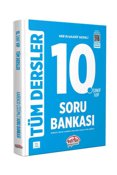 Editör Yayınları 10.Sınıf Tüm Dersler Soru Bankası - 1