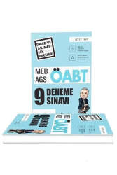 Eker Test Yayınları 2025 MEB-AGS ÖABT Din Kültürü ve Ahlak Bilgisi Öğretmenliği 9 Deneme Sınavı - Eker Test Yayınları