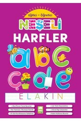 ​Ema Kitap Eğitici Öğretici Neşeli Harfler - Ema Kitap