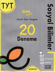 Endemik Yayınları 2022 TYT Sosyal Bilimler 20 Deneme Sınavı - Endemik Yayınları