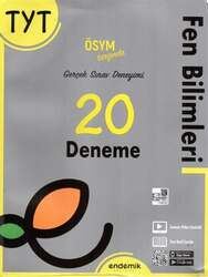 Endemik Yayınları 2022 TYT Fen Bilimleri 20 li Deneme Sınavı - Endemik Yayınları