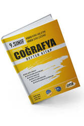 ENS Yayıncılık 2024 9.Sınıf Coğrafya Defter Kitap - ENS Yayıncılık