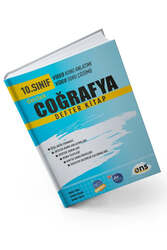 ENS Yayıncılık 2025 10.Sınıf Coğrafya Defter Kitap - ENS Yayıncılık