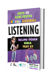 Erkan Önler Yayınları Orta ve İleri Seviye Renkli Çeviri Listening - Erkan Önler Yayınları