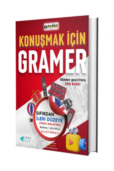 Erkan Önler Yayınları Konuşmak İçin Gramer Sıfırdan İleri Düzeye - 1