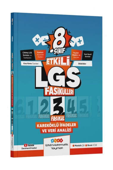 Etkili Matematik Yayınları 8. Sınıf Etkili LGS Fasikül Köklü İfadeler 3 - 1