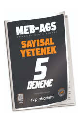 EVP Akademi 2025 MEB-AGS Sayısal Yetenek 5 Deneme - EVP Akademi