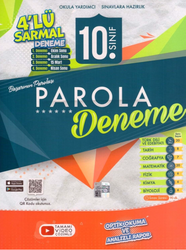 Evrensel Yayınları 10.Sınıf Sarmal 4'lü Deneme (Parola) - Evrensel İletişim Yayınları