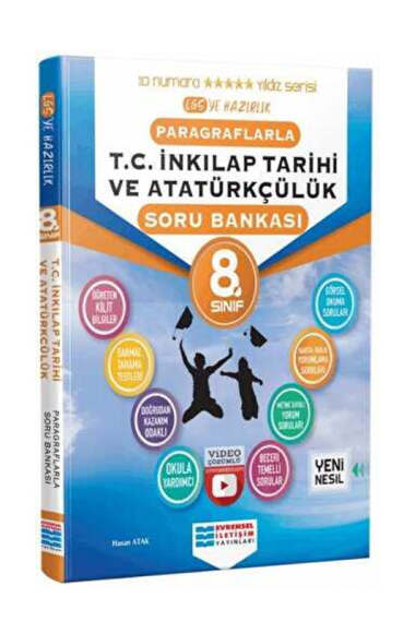 Evrensel İletişim Yayınları 8. Sınıf Paragraflarla T.C. İnkılap Tarihi ve Atatürkçülük Soru Bankası - 1