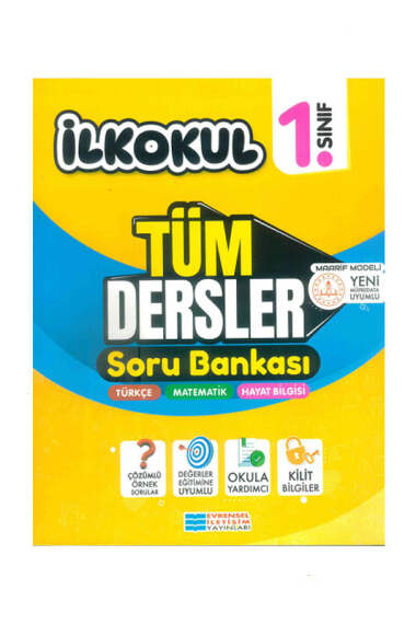 Evrensel İletişim Yayınları 1.Sınıf Tüm Dersler Soru Bankası - 1