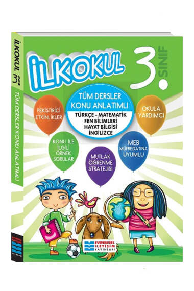 Evrensel İletişim Yayınları 3.Sınıf Tüm Dersler Konu Anlatımı - 1