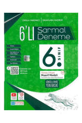 Evrensel İletişim 6.Sınıf Tüm Dersler 6'lı Sarmal Deneme - Evrensel İletişim Yayınları