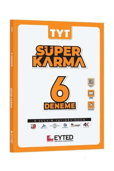 Eyted Yayınları 2025 TYT Süper Karma 6 Deneme Seti - 1