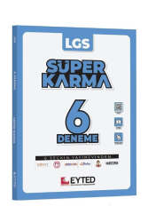 Eyted Yayınları 2025 8.Sınıf LGS Süper Karma 6 lı Deneme - Eyted Yayınları