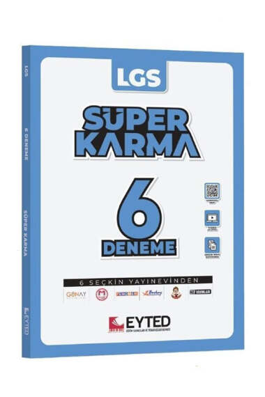 Eyted Yayınları 2025 8.Sınıf LGS Süper Karma 6 lı Deneme - 1