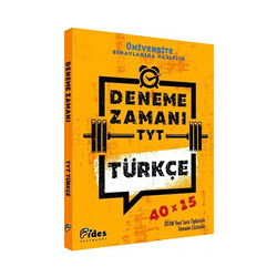 Fides Yayınları TYT Türkçe 40×15 Deneme Zamanı - Fides Yayınları