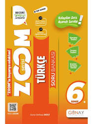 Günay Yayınları 6. Sınıf Zoom Serisi Türkçe Soru Bankası - Günay Yayınları