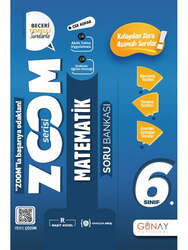 Günay Yayınları 6. Sınıf Zoom Serisi Matematik Soru Bankası - Günay Yayınları