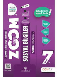 Günay Yayınları 7.Sınıf Zoom Serisi Sosyal Bilgiler Soru Bankası - Günay Yayınları