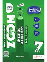 Günay Yayınları 7.Sınıf Zoom Serisi Din Kültürü Soru Bankası - Günay Yayınları