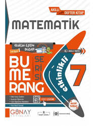 Günay Yayınları 7.Sınıf Bumerang Etkinlikli Matematik - Günay Yayınları