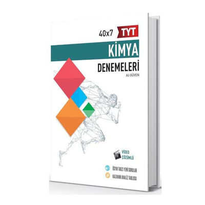 Hız ve Renk Yayınları TYT Kimya 40×7 Denemeleri - 1