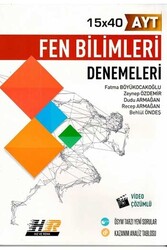​Hız ve Renk Yayınları AYT Fen Bilimleri 15×40 Denemeleri - Hız ve Renk Yayınları