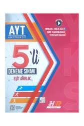 Hız ve Renk Yayınları AYT Eşit Ağırlık 5 Deneme - Hız ve Renk Yayınları