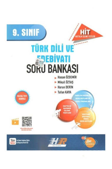 Hız ve Renk 2025 9.Sınıf Türk Dili ve Edebiyatı HİT Soru Bankası - 1