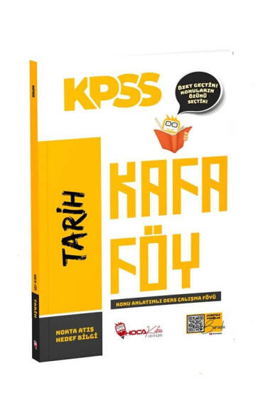 Hoca Kafası Yayınları KPSS Tarih Konu Anlatımlı Kafa Föy - 1