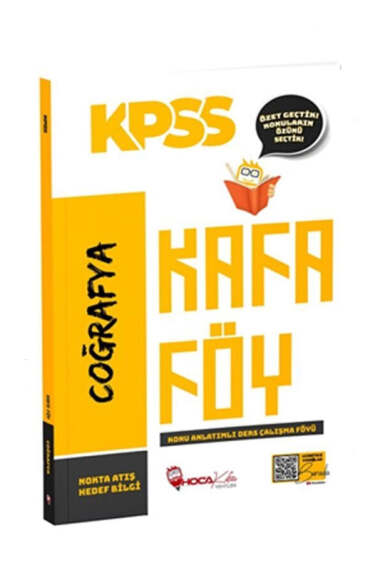 Hoca Kafası Yayınları KPSS Coğrafya Konu Anlatımlı Kafa Föy - 1