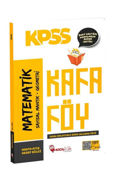 Hoca Kafası Yayınları KPSS Matematik Konu Anlatımlı Kafa Föy - 1