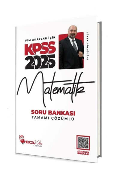 Hoca Kafası Yayınları 2025 KPSS Matematik Soru Bankası - 1