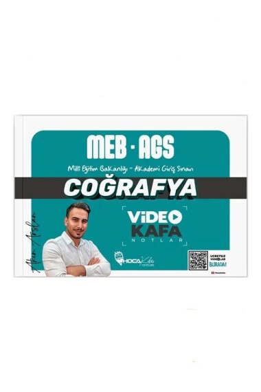 Hoca Kafası Yayınları 2025 MEB-AGS Coğrafya Video Kafa Notlar - 1