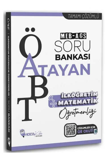 Hoca Kafası Yayınları ÖABT AGS İlköğretim Matematik Öğretmenliği Atayan Soru Bankası - 1