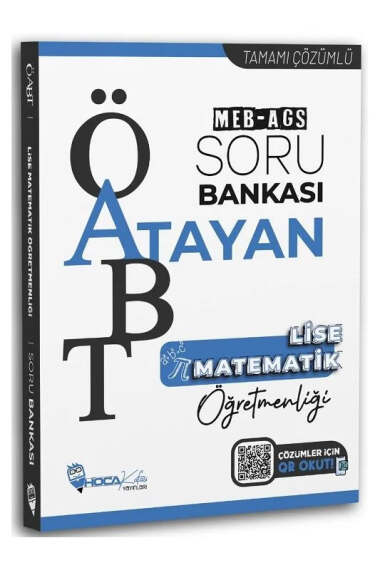 Hoca Kafası Yayınları ÖABT AGS Lise Matematik Öğretmenliği Atayan Soru Bankası - 1