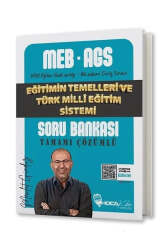 Hoca Kafası Yayınları MEB-AGS Eğitimin Temelleri ve Türk Milli Eğitim Sistemi Soru Bankası - Hoca Kafası Yayınları