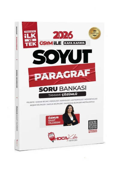 Hoca Kafası Yayınları 2026 KPSS TYT ALES DGS Soyut Paragraf Soru Bankası - 1