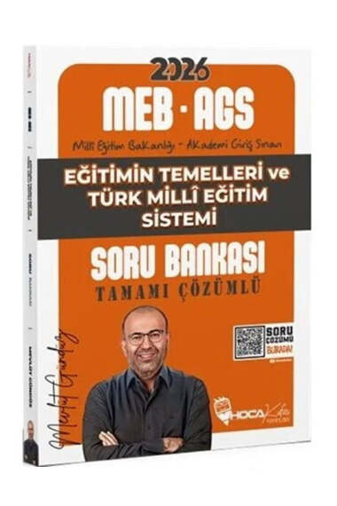 Hoca Kafası Yayınları 2026 MEB-AGS Eğitimin Temelleri ve Türk Milli Eğitim Sistemi Soru Bankası - 1